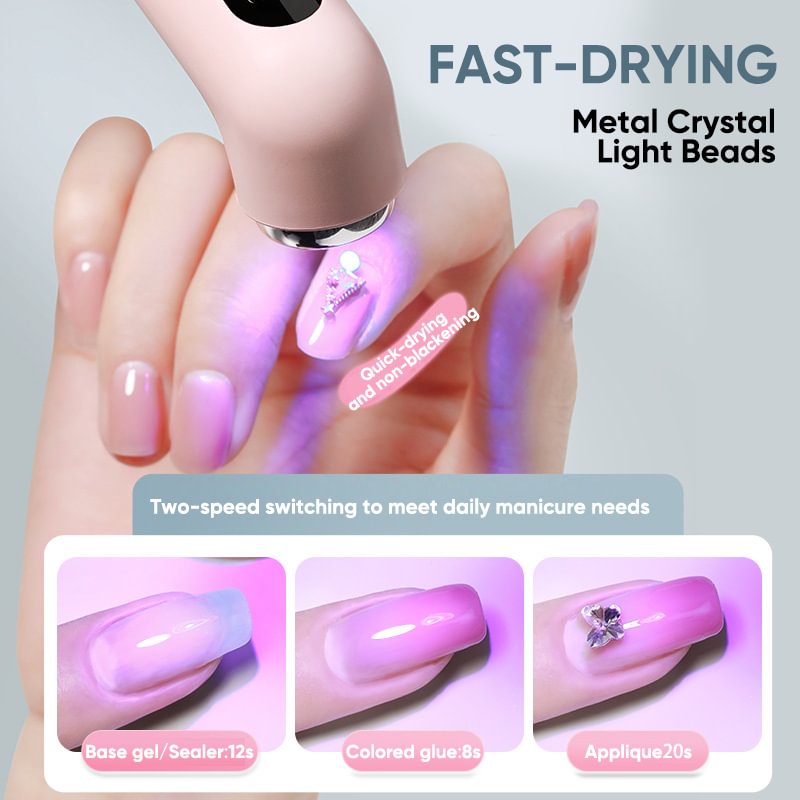 Lisslune | 2 IN 1 GRINDING AND MANICURE TOOL WITH LED LIGHT