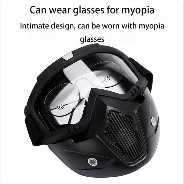 Lisslune | Special mask for welding and cutting (glare protection, UV radiation protection, anti-dust)