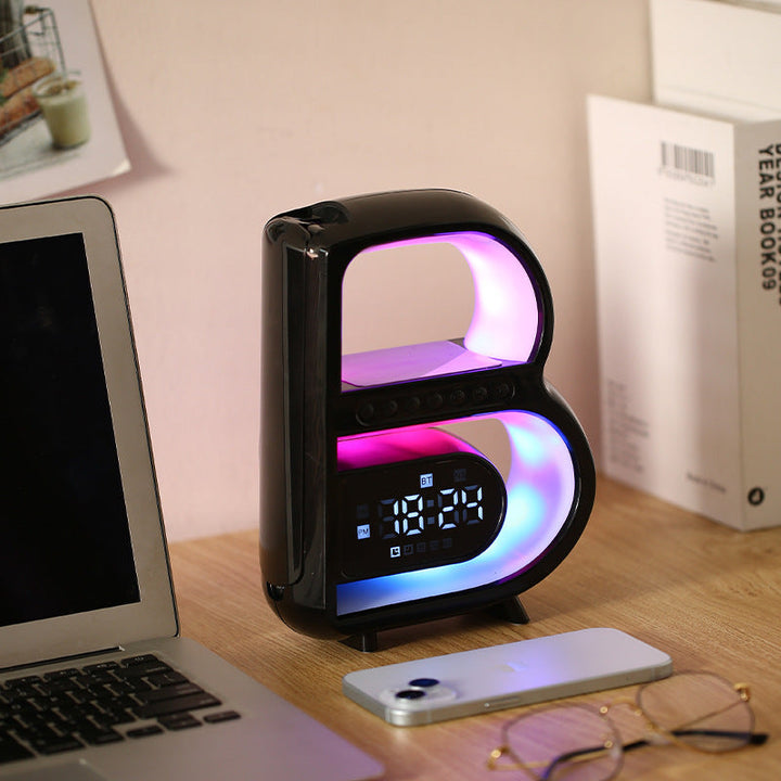 Lisslune | BeatGlow - Intelligent alarm clock with RGB light and wireless speaker