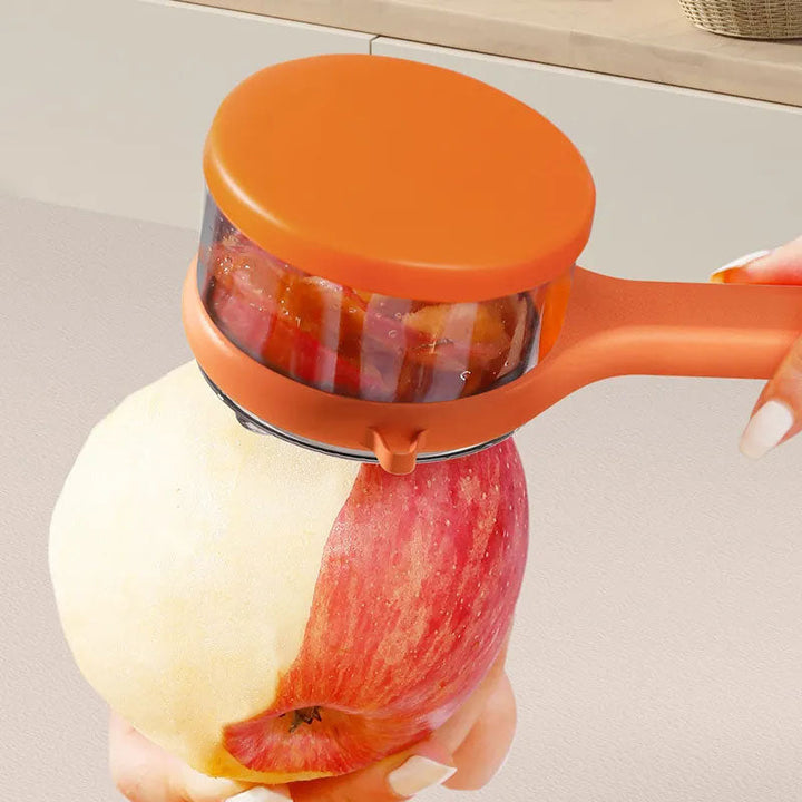 Lisslune | Peely - Multifunctional Peeler with Collection Container for Residues