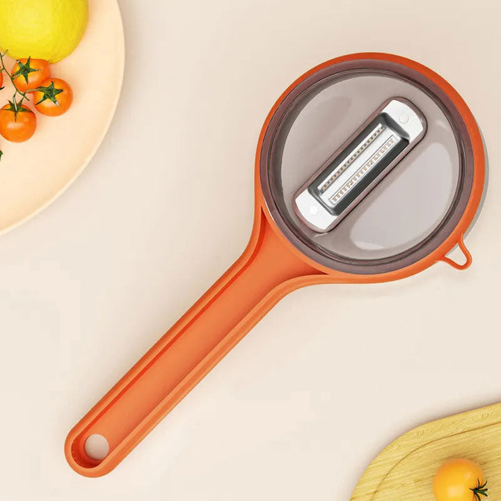 Lisslune | Peely - Multifunctional Peeler with Collection Container for Residues