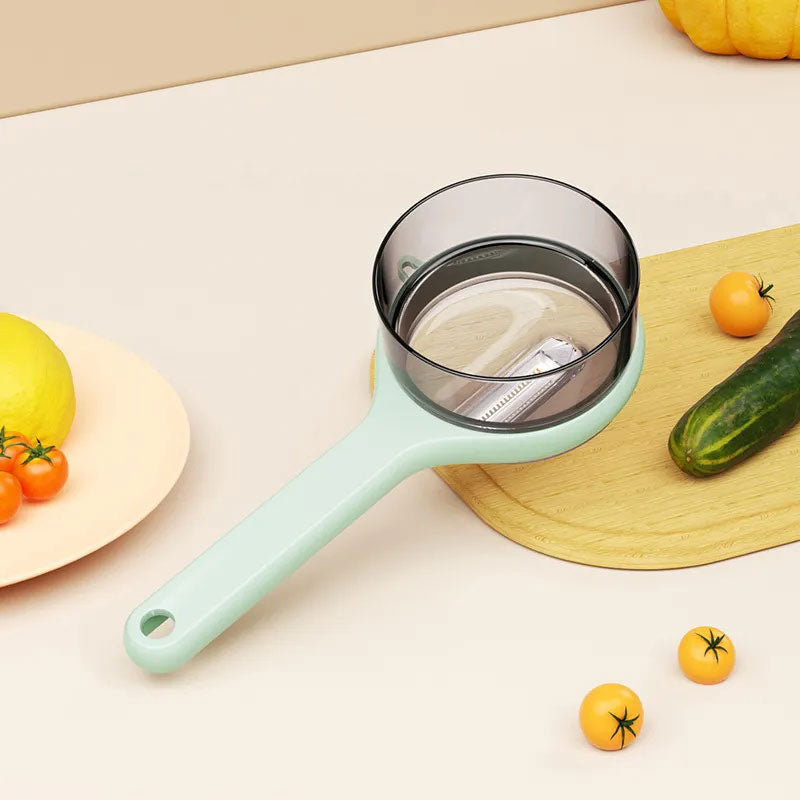 Lisslune | Peely - Multifunctional Peeler with Collection Container for Residues