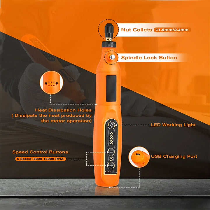 Lisslune | Cordless Rotary Tool
