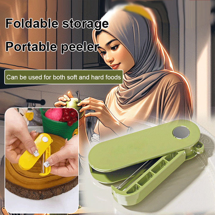 Lisslune | Multi-function Mini Portable Foldable Peeler