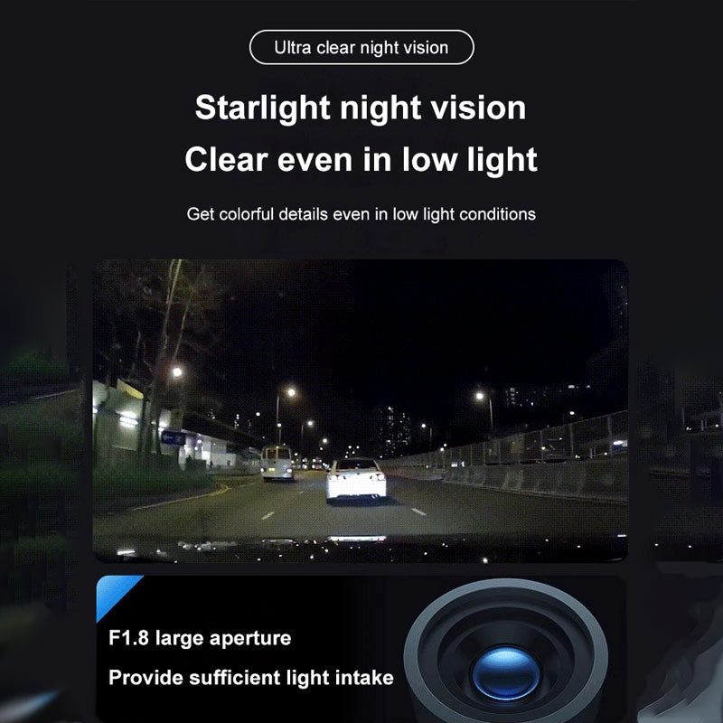 Lisslune | ADAS HD High-Quality Dash Cam