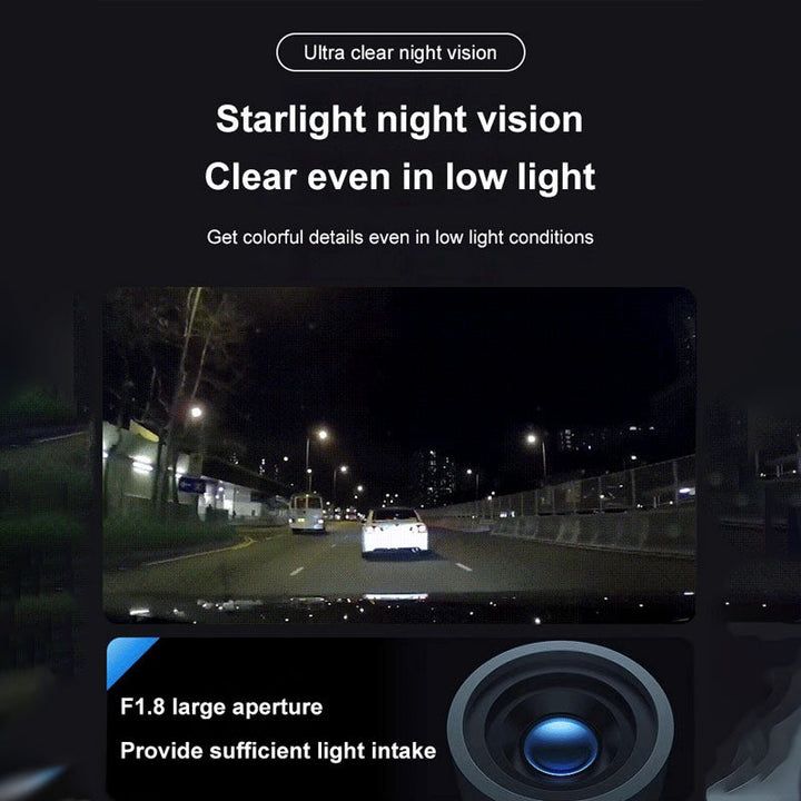 Lisslune | ADAS HD High-Quality Dash Cam