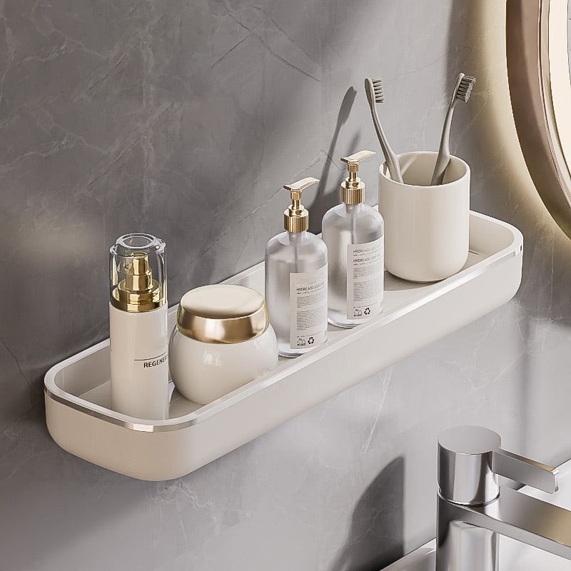 Lisslune | No-Punch Wall Mounted Bathroom Storage Shelf