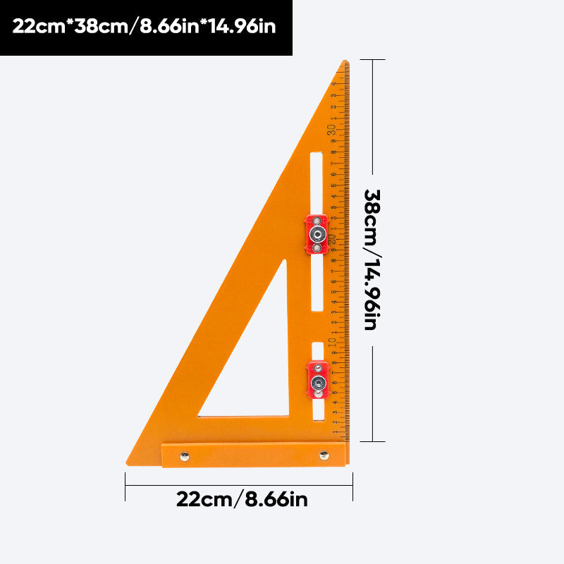 Lisslune | 2-in-1 Rafter Square