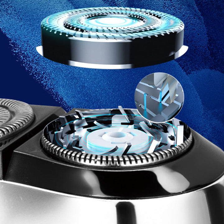 Lisslune | Mini Magnetism Dual Head Waterproof Electric Razor
