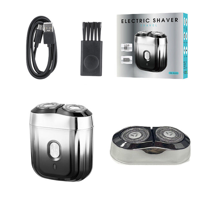 Lisslune | Mini Magnetism Dual Head Waterproof Electric Razor