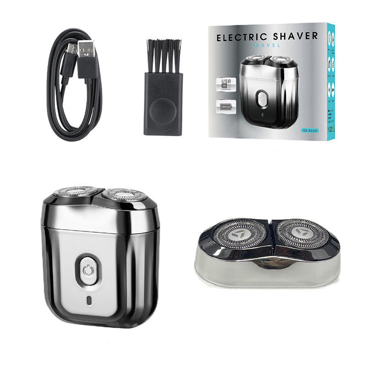 Lisslune | Mini Magnetism Dual Head Waterproof Electric Razor