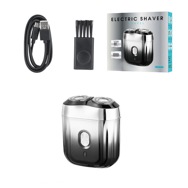 Lisslune | Mini Magnetism Dual Head Waterproof Electric Razor
