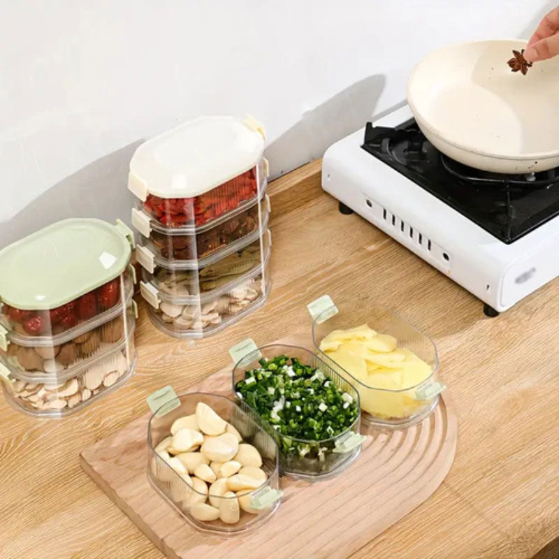 Lisslune | Sealed high-quality storage box for spices