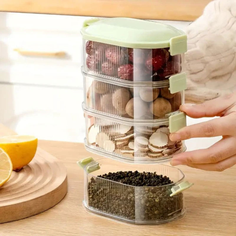 Lisslune | Sealed high-quality storage box for spices