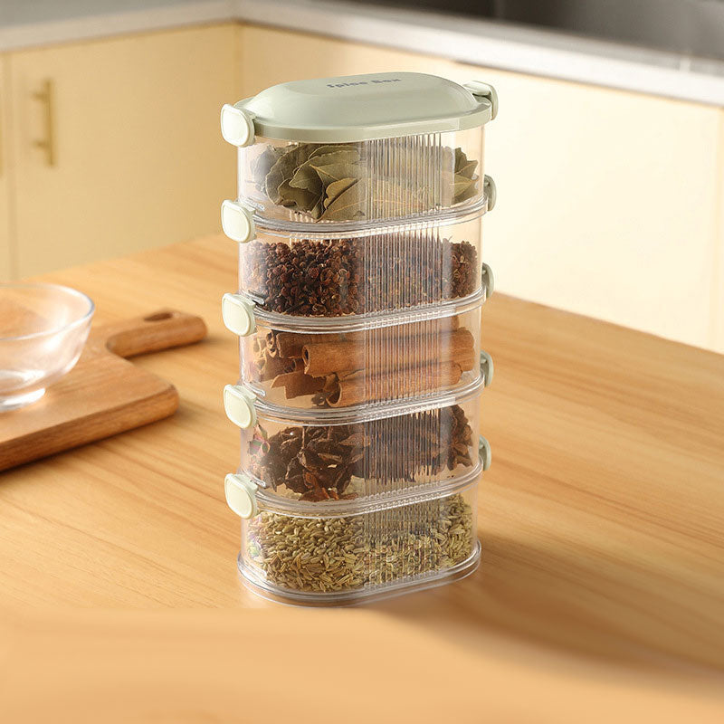 Lisslune | Sealed high-quality storage box for spices