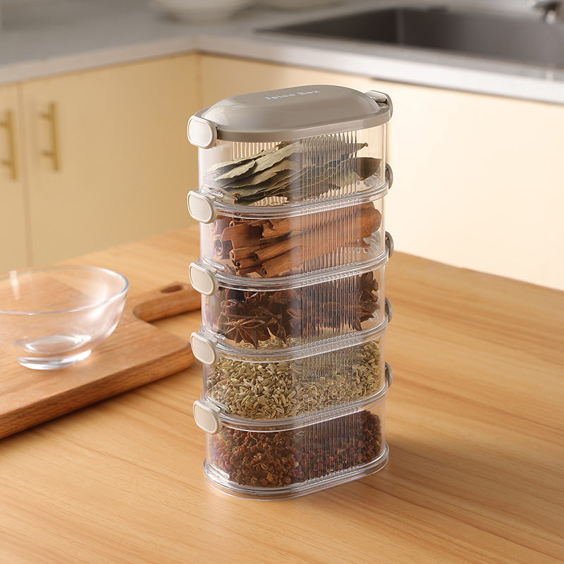 Lisslune | Sealed high-quality storage box for spices