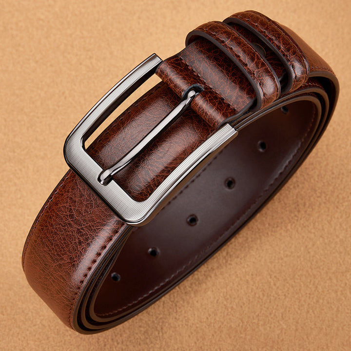 Lisslune | Durable Vintage Fashion Pin Buckle PU Belt