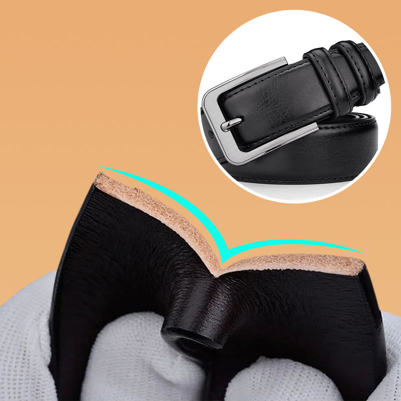 Lisslune | Durable Vintage Fashion Pin Buckle PU Belt