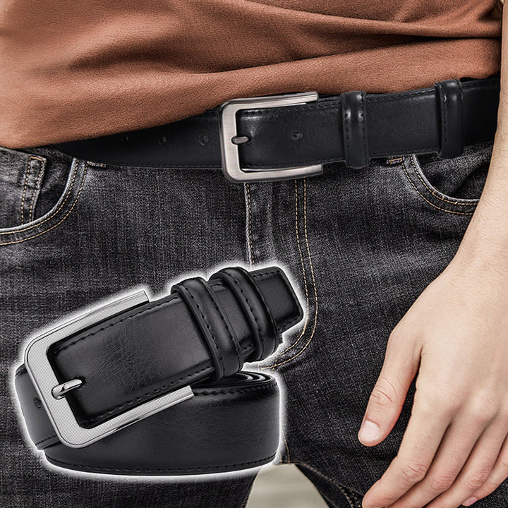 Lisslune | Durable Vintage Fashion Pin Buckle PU Belt