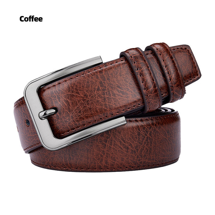 Lisslune | Durable Vintage Fashion Pin Buckle PU Belt