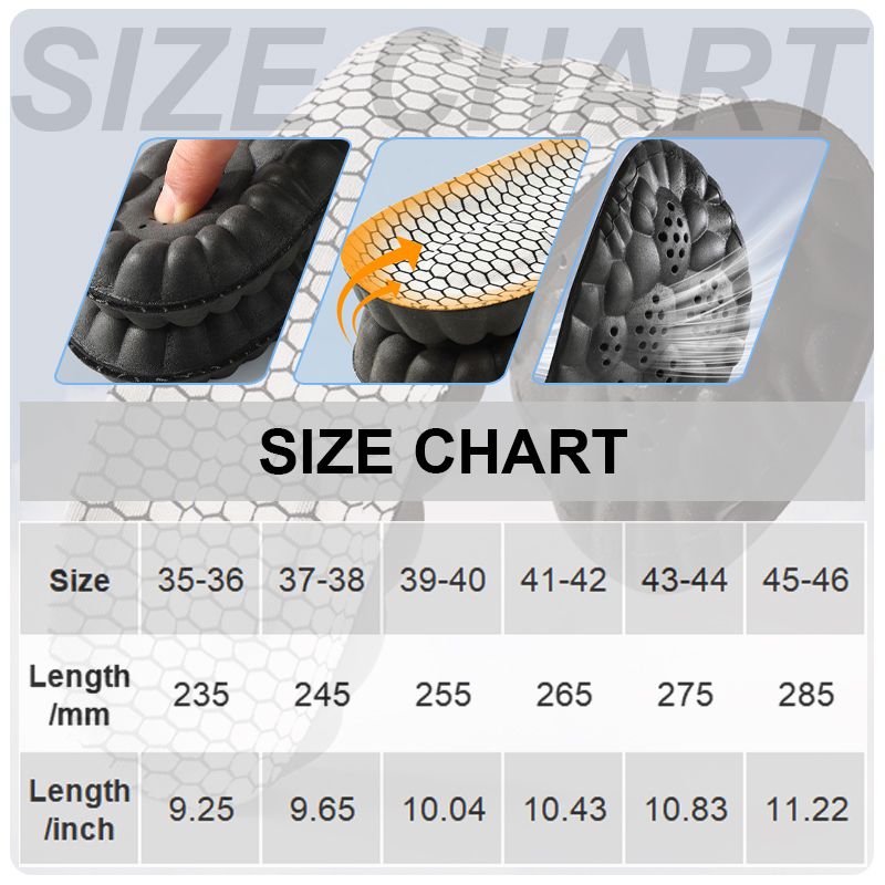 Lisslune | Graphene Antibacterial And Deodorant Elastic Insoles