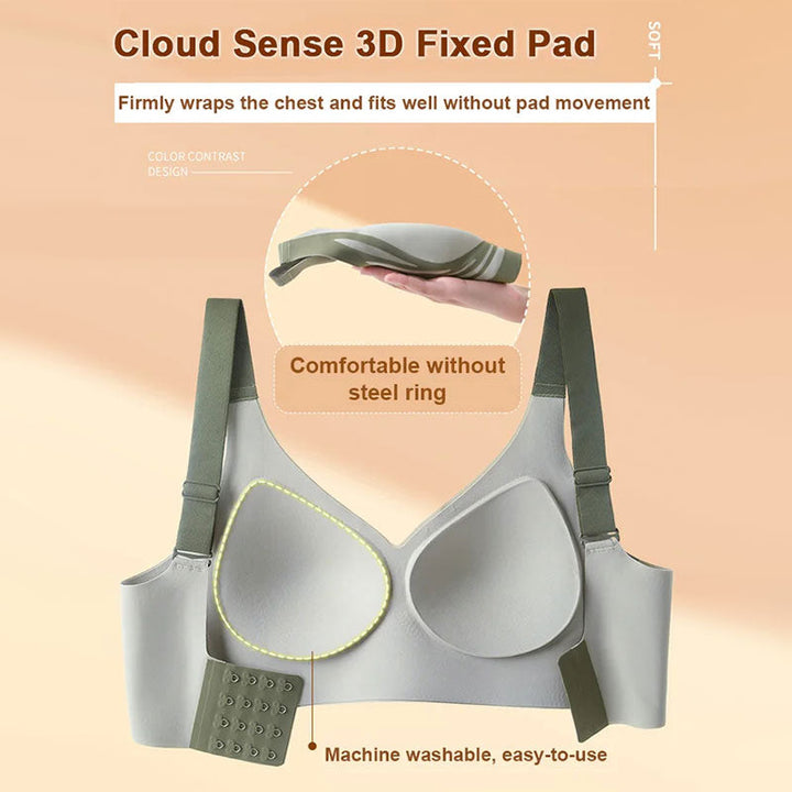 Lisslune | Push-up bra without underwire, prevents sagging and lifting