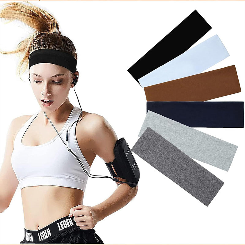 Lisslune | Elastic Non-Slip Solid Color Headband