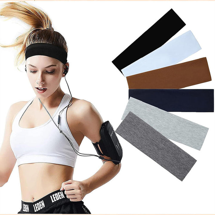 Lisslune | Elastic Non-Slip Solid Color Headband