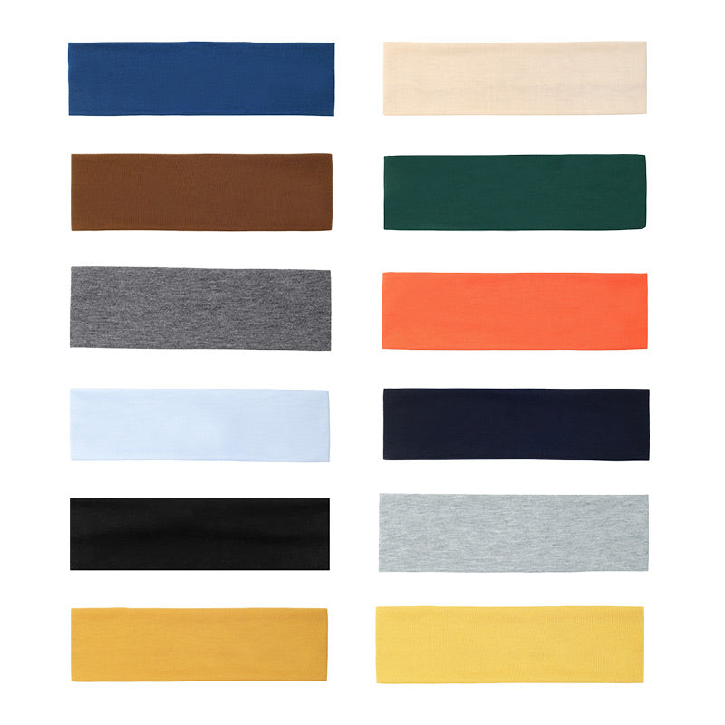 Lisslune | Elastic Non-Slip Solid Color Headband