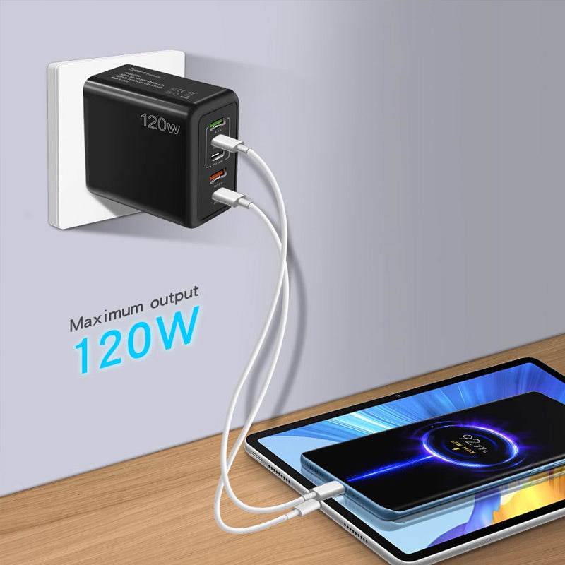 Lisslune | 120W Fast Charger with 5 Ports⚡