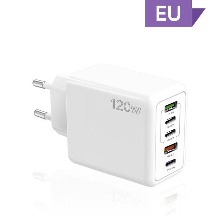 Lisslune | 120W Fast Charger with 5 Ports⚡