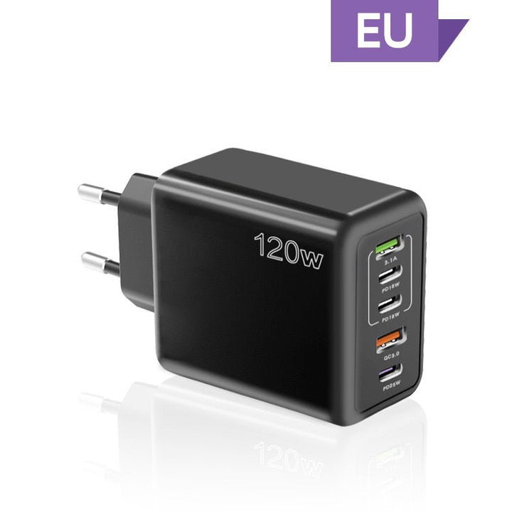 Lisslune | 120W Fast Charger with 5 Ports⚡