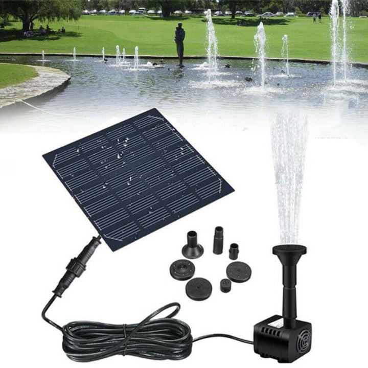Lisslune | Outdoor Solar Fountain Water Pump Set for Garden