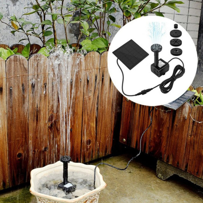 Lisslune | Outdoor Solar Fountain Water Pump Set for Garden
