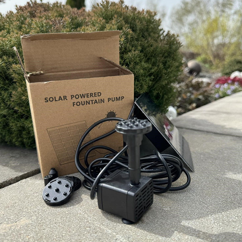 Lisslune | Outdoor Solar Fountain Water Pump Set for Garden