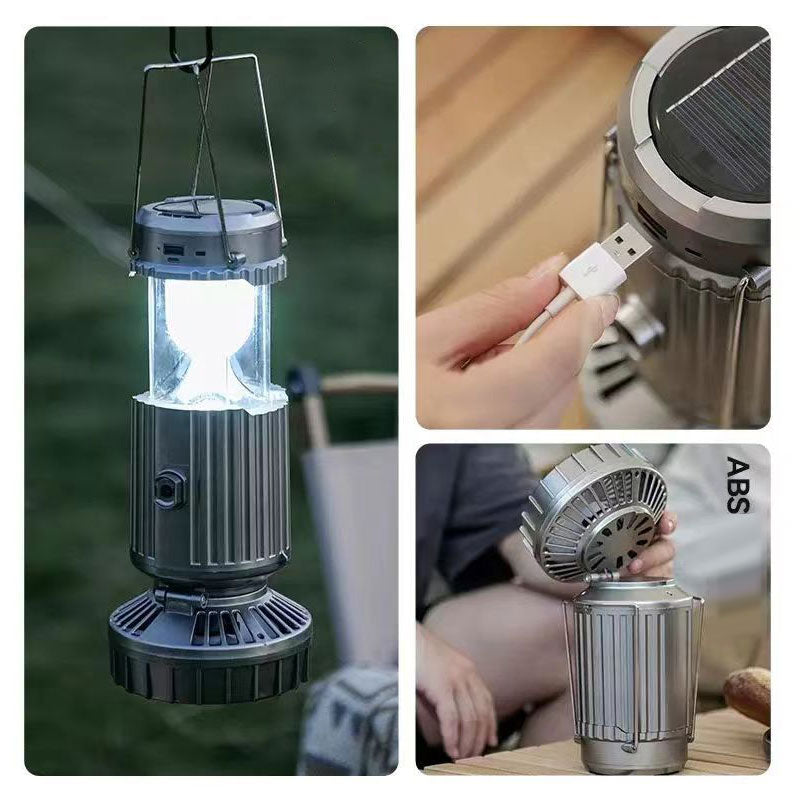 Lisslune | 2-in-1 Adventure Solar Light & Portable Fan