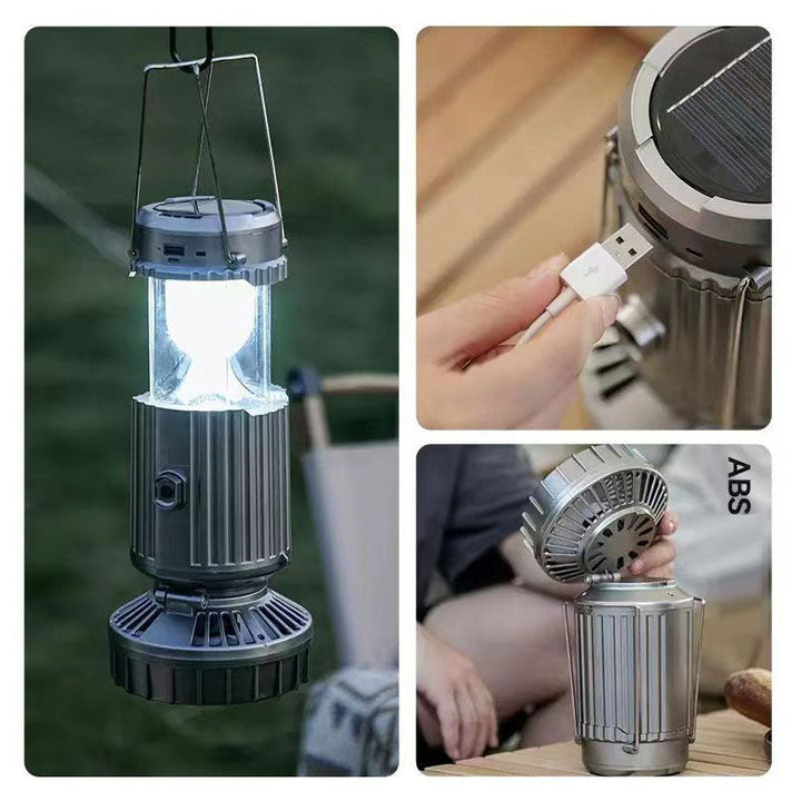 Lisslune | 2-in-1 Adventure Solar Light & Portable Fan