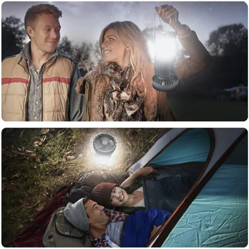 Lisslune | 2-in-1 Adventure Solar Light & Portable Fan