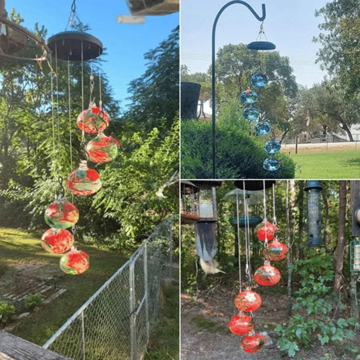 Lisslune | Charming Wind Chimes Feeders for Hummingbirds