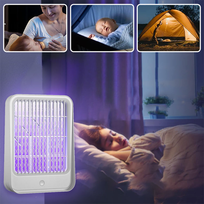 Lisslune | Low Noise Wall-Mounted Rechargeable Mosquito Zapper