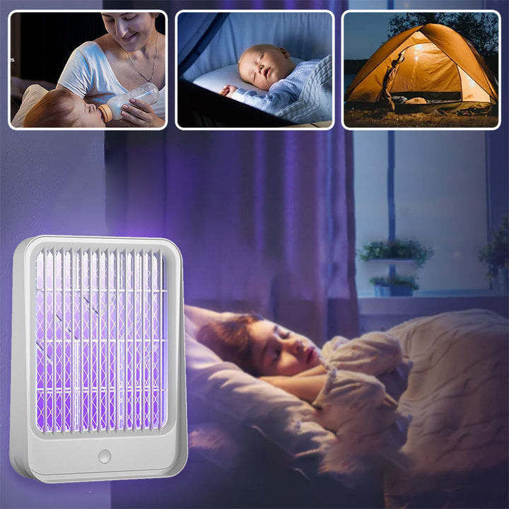 Lisslune | Low Noise Wall-Mounted Rechargeable Mosquito Zapper