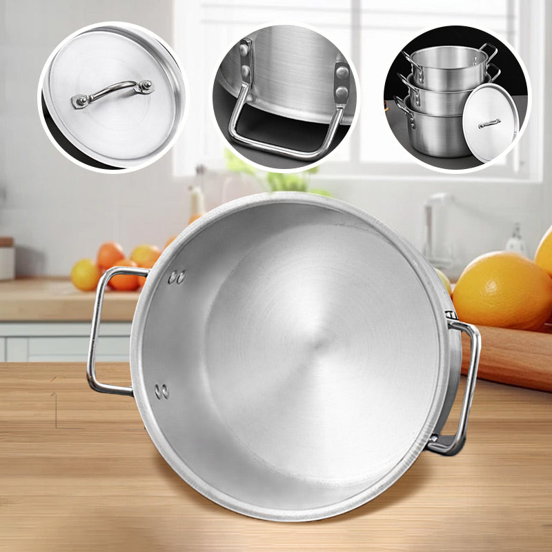 Lisslune | Aluminum Cookware Stockpot 7-Piece Set
