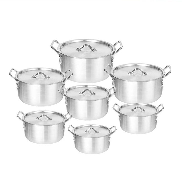 Lisslune | Aluminum Cookware Stockpot 7-Piece Set