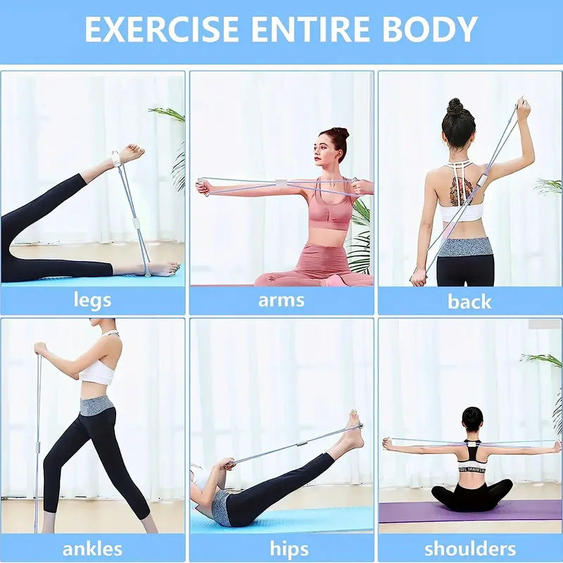Lisslune | 8-digit resistance band for strength training