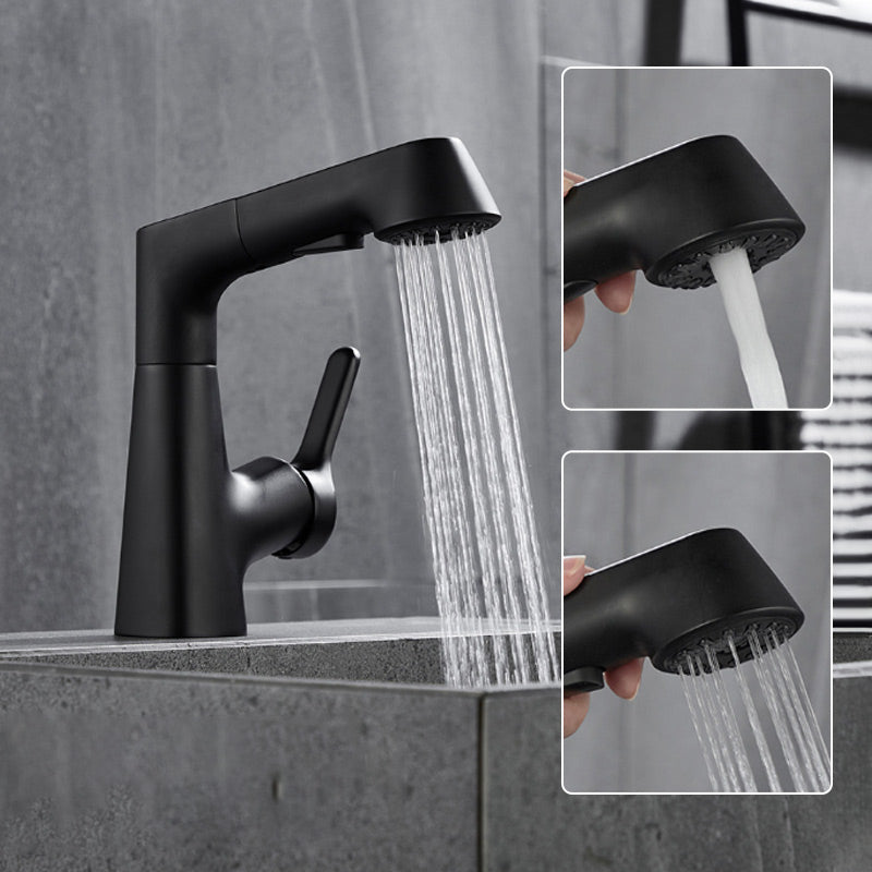 Lisslune | 1-Hole Sink Mixer with Pull-Out Spray Head