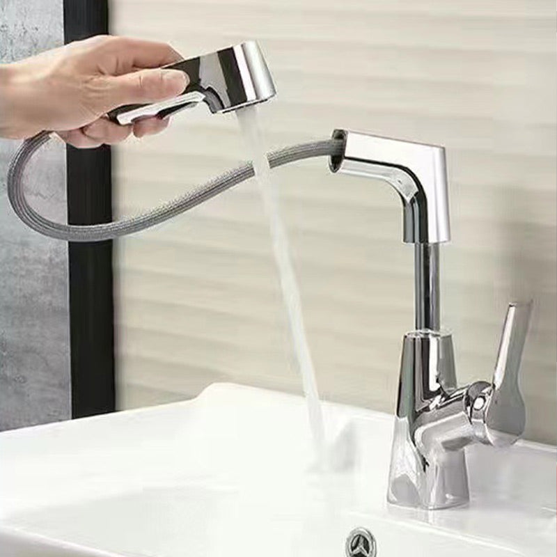 Lisslune | 1-Hole Sink Mixer with Pull-Out Spray Head