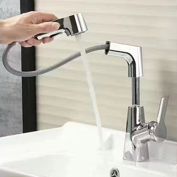 Lisslune | 1-Hole Sink Mixer with Pull-Out Spray Head