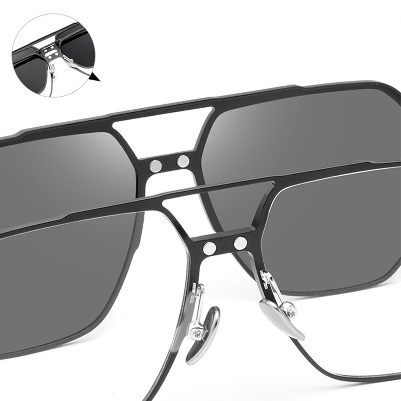Lisslune | 3 in 1 Vintage Magnetic Clip on Sunglasses