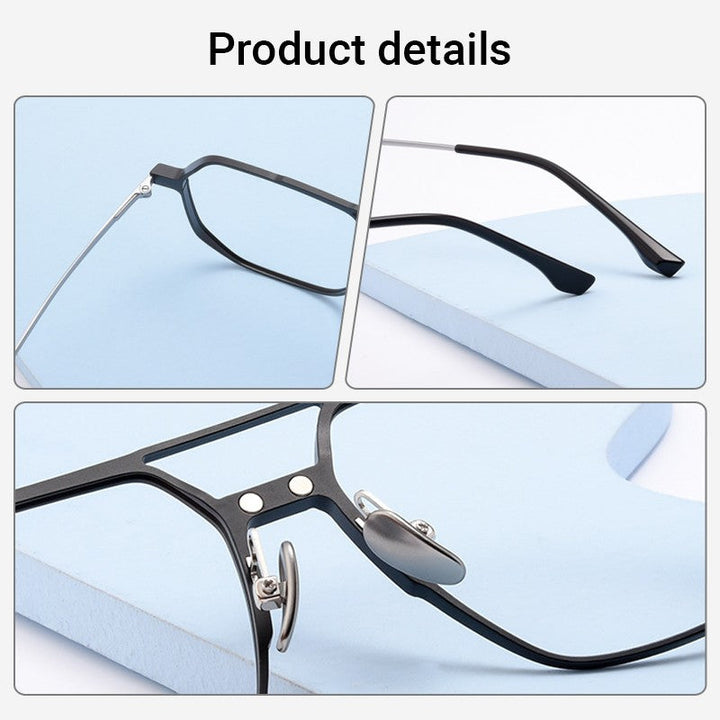 Lisslune | 3 in 1 Vintage Magnetic Clip on Sunglasses