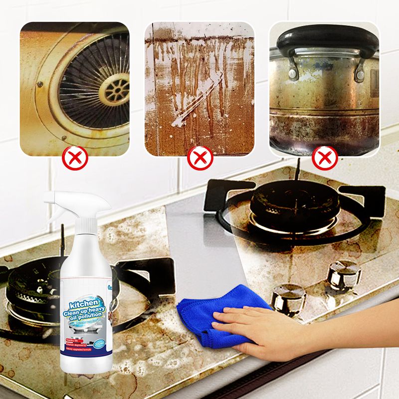 Lisslune | GlansRen Allround Kitchen spray – Effective grease remover for kitchen cleaning